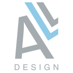 Logo pracowni projektowania wnętrz All Design Kraków